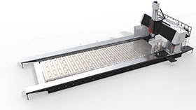 无锡龙门加工中心三维动画